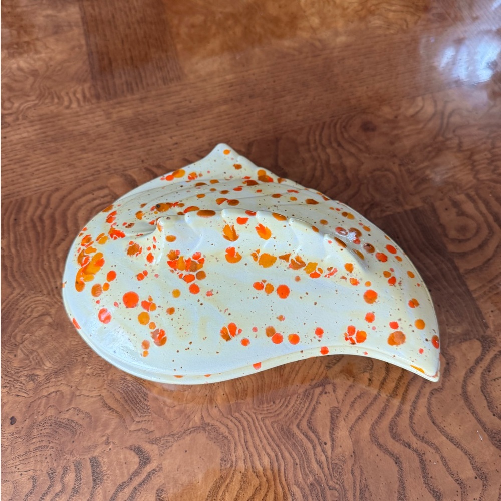 Splatterware Ceramic Dish with Lid - Picture 2 of 11